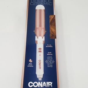 Conair Double Ceramic 1 inch Rose Gold Curling Iro